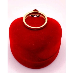 Złoty pierścionek Serce PR.585 W:2,20gr R.17 InterSKLEP