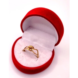 Złoty pierścionek Kwiatek PR.585 W:1,64gr R.13 InterSKLEP