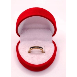 Złoty pierścionek z Cyrkoniami PR.585 W:2,12gr R.10 InterSKLEP