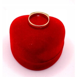 Złoty pierścionek z Cyrkoniami PR.585 W:2,12gr R.10 InterSKLEP