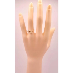 Złoty pierścionek Kulki PR.583 W:1,61gr R.15 InterSKLEP