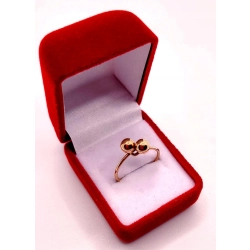 Złoty pierścionek Kulki PR.583 W:1,61gr R.15 InterSKLEP