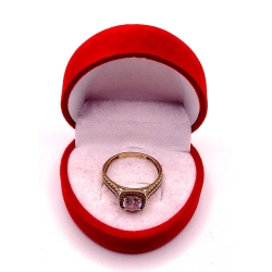 Złoty pierścionek z Cyrkoniami PR.375 W:2,17gr R.16 InterSKLEP