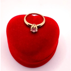 Złoty pierścionek z Cyrkonią PR.585 W:2,37gr R.9 InterSKLEP