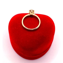 Złoty pierścionek z Cyrkonią PR.585 W:2,37gr R.9 InterSKLEP