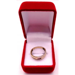 Złoty pierścionek z Cyrkonią PR.585 W:1,72gr R.9 InterSKLEP