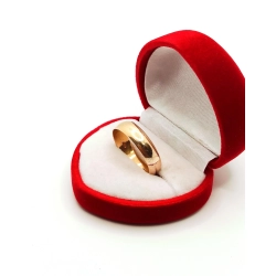 Złota obrączka Szer.5mm Pr.585 W:3,74gr Roz.22