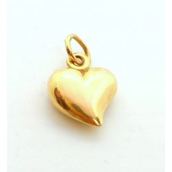 Złota zawieszka serce Pr.585 W:0,85gr InterSKLEP