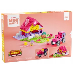 Marioinex klocki WAFFLE mini FARMER - Urocze ranczo, 112 elementów