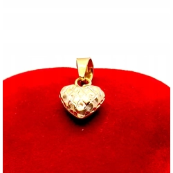 Złota zawieszka Serce PR.585 W:0,79gr InterSKLEP