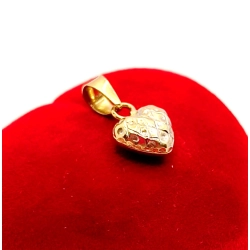 Złota zawieszka Serce PR.585 W:0,79gr InterSKLEP