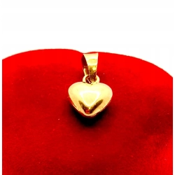 Złota zawieszka Serce PR.585 W:0,79gr InterSKLEP