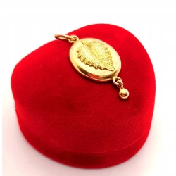 Złota zawieszka z Liściem PR.583 W;2,45gr InterSKLEP