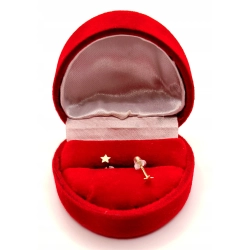 Złote kolczyki Gwiazdki dziecięce PR.333 W:0,12gr InterSKLEP