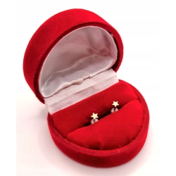 Złote kolczyki Gwiazdki dziecięce PR.333 W:0,12gr InterSKLEP