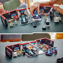 LEGO City 60444 F1 Garaż i bolidy Mercedes-AMG i Alpine