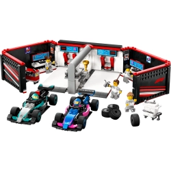 LEGO City 60444 F1 Garaż i bolidy Mercedes-AMG i Alpine