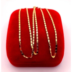 Złoty łańcuszek Blaszki PR.585 W:2,45gr Dł.42cm InterSKLEP