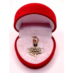 Złota zawieszka Tańcząca baletnica PR.585 W:0,59gr InterSKLEP