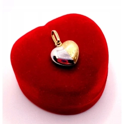 Złota zawieszka Serce PR.585 W:0,69gr InterSKLEP