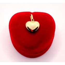 Złota zawieszka Serce PR.585 W:0,69gr InterSKLEP