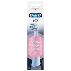 ORYGINALNE Końcówki do szczoteczek Oral-B iO Gentle Clean Białe 2szt