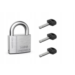 Kłódka jarzmowa na klucz Gerda 5sztuk kluczy InterSKLEP Pewniak