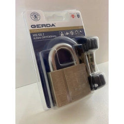 Kłódka jarzmowa na klucz Gerda 5sztuk kluczy InterSKLEP Pewniak