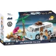 Klocki COBI 24617 Volkswagen T2A Kombi surfing, plaża, rower, figurka kota