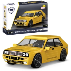 KLOCKI COBI 24515 Samochód Lancia Delta HF Integrale EVO 1991 LANCIA 61 El.