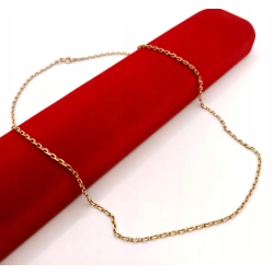 Złoty łańcuszek ankier Pr.585 W:6,34gr Dł:47cm InterSKLEP