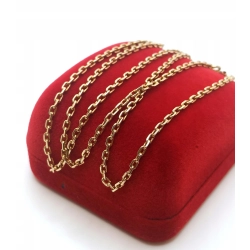 Złoty łańcuszek ankier Pr.585 W:6,34gr Dł:47cm InterSKLEP