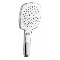 Bateria wannowo-prysznicowa jednouchwytowa ścienna Deante Alpinia srebrny