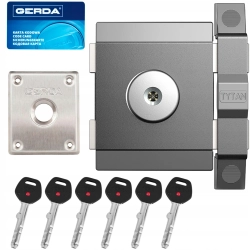 Zamek DWUBĘBENKOWY GERDA TYTAN ZK ATEST C klasa 7