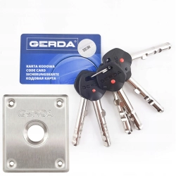 Zamek DWUBĘBENKOWY GERDA TYTAN ZK ATEST C klasa 7