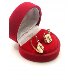 Złote kolczyki z gwiazdką PR.585 W:4,53gr InterSKLEP