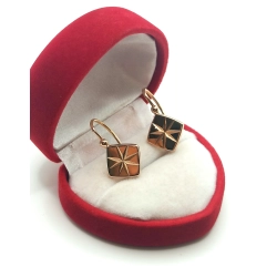 Złote kolczyki z gwiazdką PR.585 W:4,53gr InterSKLEP