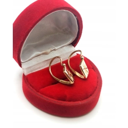 Złote kolczyki z gwiazdką PR.585 W:4,53gr InterSKLEP