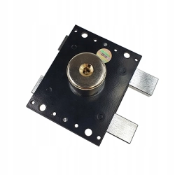 Zamek nawierzchniowy Gerda Tytan ZX czarny atest prawa InterSKLEP