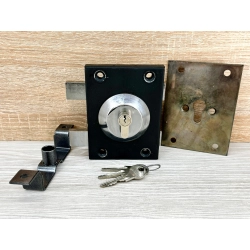 Zamek nawierzchniowy Gerda Tytan ZX czarny atest prawa InterSKLEP