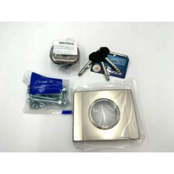 Zamek nawierzchniowy Gerda Tytan ZX czarny atest prawa InterSKLEP