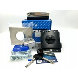 Zamek nawierzchniowy Gerda Tytan ZX czarny atest prawa InterSKLEP