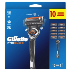 Gillette ProGlide Maszynka do golenia dla mężczyzn + 10 ostrzy wymiennych