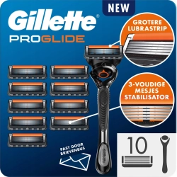 Gillette ProGlide Maszynka do golenia dla mężczyzn + 10 ostrzy wymiennych