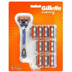Gillette Fusion5 Maszynka do golenia dla mężczyzn + 11 ostrzy wymiennych