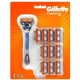 Gillette Fusion5 Maszynka do golenia dla mężczyzn + 11 ostrzy wymiennych