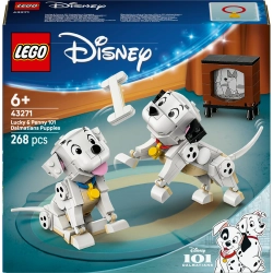 Klocki LEGO Disney 43271 Szczeniaki Szczęściarz i Groszka 268 el. 6 lat +