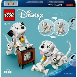 Klocki LEGO Disney 43271 Szczeniaki Szczęściarz i Groszka 268 el. 6 lat +