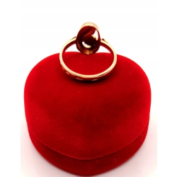 Złoty pierścionek z Kwiatkiem PR.583 W:3,11gr R.18 InterSKLEP