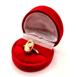 Złoty pierścionek z Kwiatkiem PR.583 W:3,11gr R.18 InterSKLEP